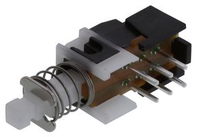 C&K COMPONENTS PHB2UEETS1A PB SWITCH, DPDT, 1A, 15VDC, THT
