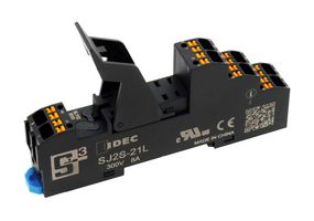 IDEC SJ2S-21L RELAY SOCKET, 2 POLE, DIN RAIL, 8PIN