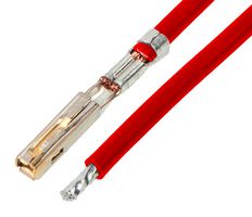 MOLEX 216301-2213 CABLE ASSY, CRIMP SKT-FREE END, 225MM