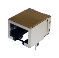 AMPHENOL COMMUNICATIONS SOLUTIONS RJE051880110 RJ45 CONN, R/A JACK, 8P8C, 1PORT, TH