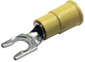 MULTICOMP CLS-TV-1010 TERMINAL, LOCKING FORK, #10, CRIMP, YELL