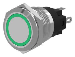 EAO 82-6651.1134. ILLUMINATED PUSHBUTTON.MOMENTARY.22MM.ST