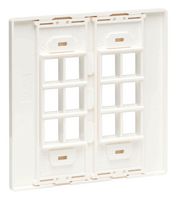 EATON TRIPP LITE N080-212 FACEPLATE, 12PORT, WHITE
