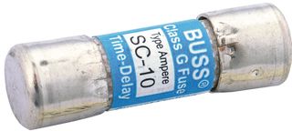 EATON BUSSMANN SC-15 FUSE, 15A, 600V, TIME DELAY