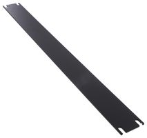 HAMMOND PBPA19003BK 2U ALUMINUM BLANKING PANEL