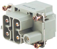WEIDMULLER 1789990000. RECTANGULAR INSERT, MALE, 4 POSITION, SC
