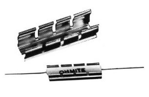 OHMITE 43FR50E. RESISTOR, WIREWOUND, 0.5 OHM, 3W, 1%