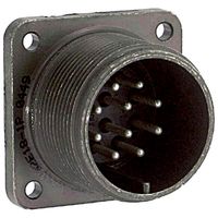 AMPHENOL INDUSTRIAL MS3102E18-1P CIRCULAR CONNECTOR, RECEPTACLE, SIZE 18,