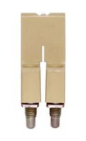 WEIDMULLER 1053660000.. TERMINAL BLOCK JUMPER, 2WAY, 5.1MM