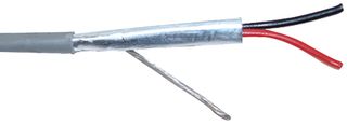 BELDEN 5500FE 008U1000 SHIELDED MULTICONDUCTOR CABLE, 2 CONDUCTOR, 22AWG, 1000FT, 300V