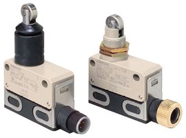 OMRON INDUSTRIAL AUTOMATION D4E-1D10N.. LIMIT SWITCH, ROLLER LEVER, SPDT