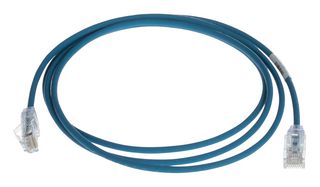 PANDUIT UTP28SP5BU ENET CABLE, CAT6, RJ45 PLUG-PLUG, 5FT