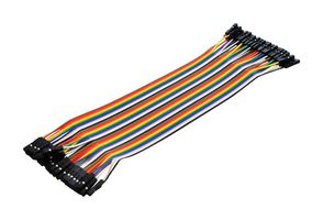 BUD INDUSTRIES BC-32629. JUMPER WIRE, 26AWG, 7.87INCH, 40PCS