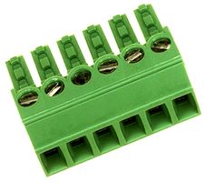 TE CONNECTIVITY - BUCHANAN 284507-6 TERMINAL BLOCK PLUGGABLE, 6 POSITION, 30