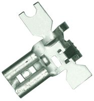 TE CONNECTIVITY - AMP 42486-2. TERMINAL, FLAG DISCONNECT, 0.187IN CRIMP