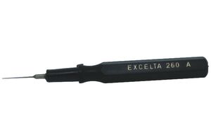 EXCELTA 260A MICRO SPATULA, BLACK .010" TIP