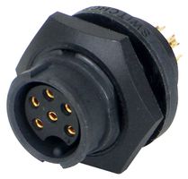 SWITCHCRAFT/CONXALL EN3P4FX. CIRCULAR CONNECTOR RECEPTACLE 4 POSITION
