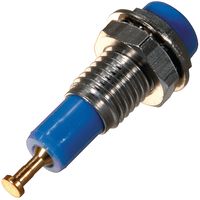 JOHNSON - CINCH CONNECTIVITY 105-0210-200 TIP JACK, 5700V, 10A, BLUE
