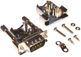 MULTICOMP MCD8E09MS-KIT D SUB CONNECTOR KIT, PLUG, 9 POSITION, S