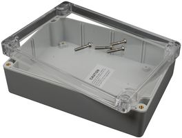 BUD INDUSTRIES PN-1324-C ENCLOSURE JUNCTION BOX POLYCARBONATE GRE