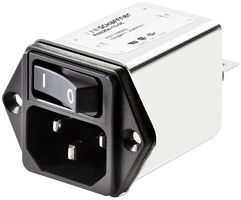 SCHAFFNER - TE CONNECTIVITY 811693-SF POWER ENTRY MODULE / FILTER, 4A, 373+A
