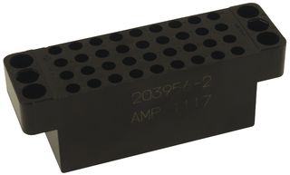 TE CONNECTIVITY - AMP 203956-2 RECTANGULAR HOUSING, PLUG, 36WAY, CRIMP
