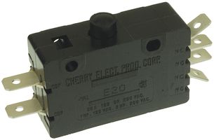 ZF 0E20-00A0 MICROSWITCH, PIN PLUNGER, DPDT 20A 250V