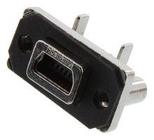 AMPHENOL COMMUNICATIONS SOLUTIONS MUSBB551N0 MINI USB CONN, 2.0 TYPE B, RCPT, 5POS