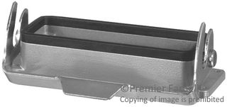 AMPHENOL SINE/TUCHEL C146-10F024-001-1 BULKHEAD HOUSING, E24, ALUMINIUM ALLOY, 1 LEVER