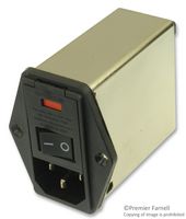 CORCOM - TE CONNECTIVITY PE0S0DS60 POWER ENTRY MODULE, RECEPTACLE, 6A
