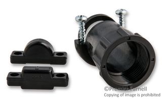 AMP - TE CONNECTIVITY 206966-9. CIRCULAR CABLE CLAMP, SIZE 13, PLASTIC