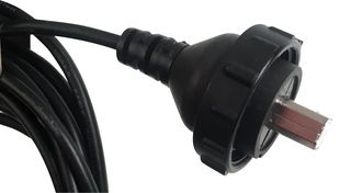 SWITCHCRAFT/CONXALL DCM-USBBB-R5 USB CORD, 2.0 B PLUG-FREE END, 5M, BLK
