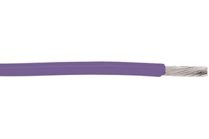 BELDEN 83005 007100. HOOK UP WIRE, 100FT, 22AWG COPPER PURPLE