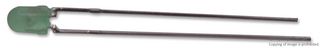 DIALIGHT 521-9210F. LED, GREEN, T-1 (3MM), 12.6MCD, 565NM