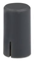 E-SWITCH 1RDGR. CAP, ROUND, GREY, PUSHBUTTON SWITCH