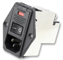 TE CONNECTIVITY - CORCOM PE0S0SS6B CONNECTOR, POWER ENTRY, RCPT, 6A, 250VAC