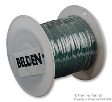 BELDEN 83005 005100 HOOK UP WIRE, 100FT, 22AWG COPPER, GREEN