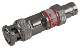 AIM CAMBRIDGE - CINCH CONNECTIVITY 27-9300-6. BNC ATTENUATOR, MALE-FEMALE, 6DB, 0.5W,