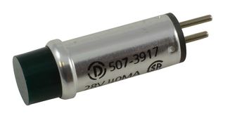 DIALIGHT 507-3917-1472-600F LAMP, INDICATOR, INCANDESCENT, 8.38MM, G