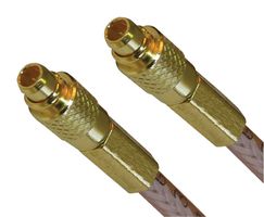AMPHENOL RF 265101-01-12.00 RF COAX CABLE, RG316, MMCX PLUG, 305MM