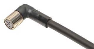 OMRON INDUSTRIAL AUTOMATION XS3F-M8PUR4A2M SENSOR CORD, 4P, M8 RCPT-FREE END, 2M