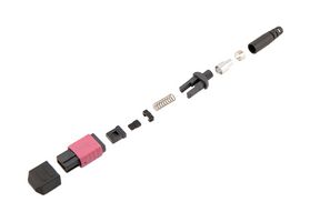 L-COM FOC-MPFMM1230-VIS00 FIBER OPTIC CONN, MPO, FEMALE, 4MM