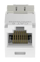 PANDUIT CJ688TGWH-24 RJ45 CONN, JACK, 8P8C, 1PORT, WHITE