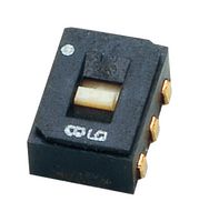 NIDEC COMPONENTS CAS-220A. SLIDE SWITCH, DPDT, 0.1A, 6VDC, SMD