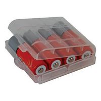 PRO ELEC 28-11412 AAA or AA Battery Clear Plastic Storage