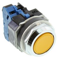 IDEC ABD110NUY PB SWITCH, SPST-NO, 10A, 110VAC, SCREW