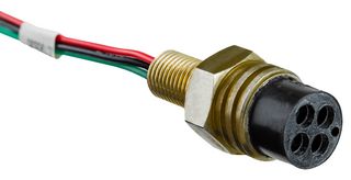 AMPHENOL LTW DT-HCM-08RMM-RHA30 CABLE ASSY, 8P CIR PLUG-FREE END, 11.8"