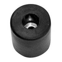 PENN ELCOM 9145. Rubber Foot with Metal Washer - 1 1/2" Diameter x 1 1/2" Thickness