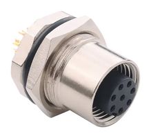 NORCOMP 859-008-20SR004 SENSOR CONN, M12, 8POS, RCPT, PANEL