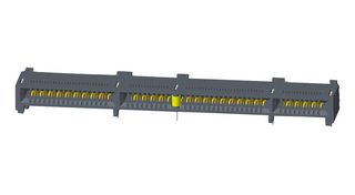 AMPHENOL COMMUNICATIONS SOLUTIONS ME1016810202081. CARD EDGE CONN, DUAL SIDE, 168POS, SMT